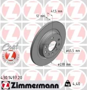 ���� ����. ����. [278x12] COAT Z FIAT Croma, OPEL Signum /Vectra, SAAB 9-3 02- 430149720 ����