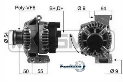 ��������� FIAT/OPEL 1.3 CDTI 90A ERA 210451 210451 ����