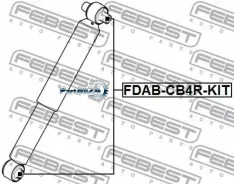 ����������� ������� ������������ �������� FORD Focus CB4 2008-2011 [EU] Febest Fdabcb4RKIT FDABCB4RKIT ����