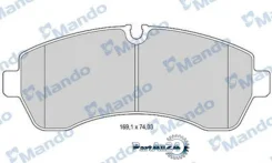 ������� ��������� Mercedes-BENZ Sprinter 06/Crafter (5�) 06 �������� Mando MBF015031 MBF015031 ����