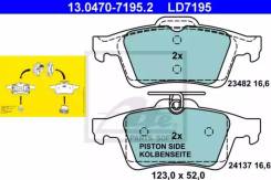  . . Ceramic FORD Focus II 11/04-/Focus C-Max 10/03-, Mazda 3/5 10/03-, Volvo S40 II/V50 01/04- 13047071952 