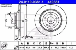 ���� ��������� ������ 303x10 5 ���. min 2 24011003811 ����