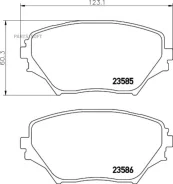 ������� ��������� NAO Toyota RAV 4 II (CLA2_ XA2_ ZCA2_ ACA2_) 8DB355027721 ����
