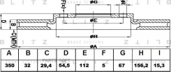 ���� ��������� �������� ������������� Mercedes X164/W164/W251/V251 06- BS0246 ����