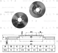 ���� ��������� �������� Hyundai Getz 1.1-1.5CRDi 02 BS0280 ����