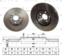 ���� ��������� �������� Ford Galaxy/S-max 1.8D-2.5, Volvo S60/S80/XC70 06 BS0340 ����