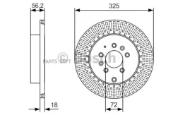 ���� ����. ����. ����. [325�18] 5 ��� Mazda CX-7 09-13/CX-9 07- 0986479C30 ����