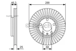 ���� ����. ���. ����. [288x25] 5 ���. AUDI 100 2,0E 16V/2,8E 90- 0986479R82 ����