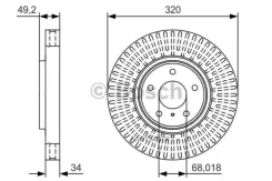 ���� ����. ���. ����. [320x34] 5 ���. Infiniti FX 35/45 03-08 0986479T32 ����