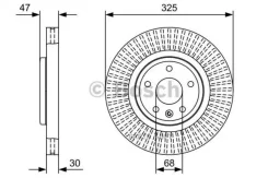 ���� ��������� �������� ������������� D=250�� 0986479W52 ����