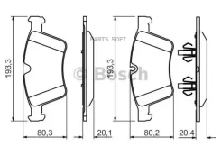 ������� ����. ���. MB X164/W164 06- �������� 0986494427 ����