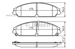������� ����. ���. Chrysler 300 C/Dodge Challenger/Lancia Thema 2.7-5.7 04- 0986494483 ����