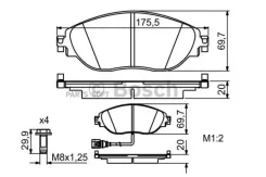 ������� ����. ���. /���. AUDI S3 quattro 2.0 11.12- SEAT Alhambra 1.4-2.0 06.10-/ Leon 1.4,2.0 Cupra 10.13- Skoda Octavia 1.2-2.0 11.12- VW CC 1.4-3.6...