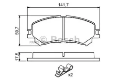 ������� ����. ���. Nissan X-Trail T32 1.6 13- 0986494720 ����