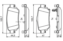������� ����. ���. Nissan Qashqai/X-Trail, Renault Kadjar 1.2-1.6 13- 0986494816 ����