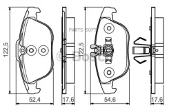 ������� ����. Mercedes W204, S204, C204, A207, C207, X204 07- 0986495105 ����
