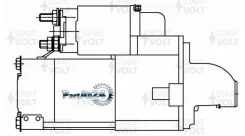 ������� Chevrolet Captiva C100 (06-)/Opel Antara (06-) 2.0D 1,8��� Startvolt LST0507 LST0507 ����