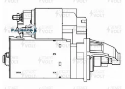 ������� Ford Focus II (04-)/C-Max (03-) 1.4i/1.6i/1.6Ti (��� Bosch) 1,4��� Startvolt LST1078 LST1078 ����