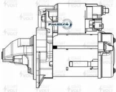 ������� Toyota Corolla E150 (08-) 1.33I 1,3��� Startvolt LST1906 LST1906 ����