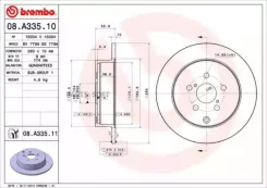 ���� ��������� (�����) Toyota Avensis (T250) 03-08, ������ 08A33511 ����