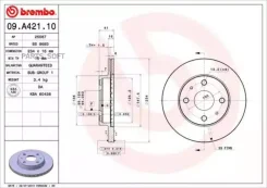 ���� ��������� ������. Daihatsu Charade (L2_) 03/03- / Daihatsu Cuore VI (L251 L250_ L260_) 03/0 09A42110 ����