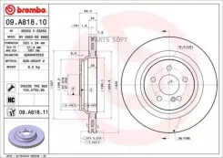 ���� ����. ���. [320x24] 5 ���. MB S/SL-Class (W221/C216/R230) 12.05- 09A81811 ����
