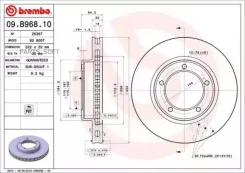 ���� ����. ���. ����. [321,8x32] 5 ���. Toyota Land Cruiser 90- 09B96811 ����