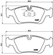 ������� ��������� (�������) BMW 3-Series 90-06, �������� P06024 ����