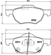 ������� ��������� �������� ������. Honda Accord VII (CL CN) 01/03-09/12 / Honda Accord VII (CM) 09 P28036 ����