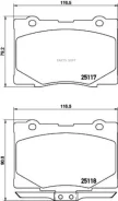 ������� ��������� �������� ������. Honda Legend IV (KB_) 10/04- P28079 ����