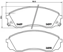 ������� ��������� �������� ������. Hyundai H-1 / Starex 06/97-12/07 / Hyundai H-1 Cargo (TQ) 02/08- P30041 ����