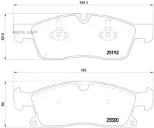 ������� ����. ���. MB GL/M-Class X166/W166 11- P50108 ����