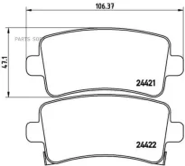 ������� ��������� �������� ����. OPEL Insignia A (G09) 07/08-03/17 / OPEL Insignia A Country Tourer P59060 ����