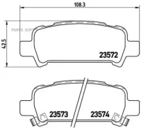 ������� ��������� �������� ����. Subaru Forester (SF_) 03/97-09/02 / Subaru Forester (SG_) 06/02-12/ P78011 ����
