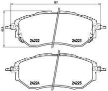 ������� ��������� �������� ������. /����. Subaru BRZ 06/12- / Subaru Forester (SJ) 11/12- / Subaru P78017 ����