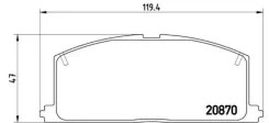������� ��������� �������� ������. Toyota Caldina (_T19_) 12/87-05/02 / Toyota Camry (_V2_) 10/86-0 P83011 ����