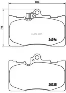 ������� ��������� �������� ������. Lexus GS (_L1_) 09/11- / Lexus GS (GRS19_ UZS19_ URS19_) 01/0 P83072 ����