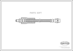 ��������� ����� �������� [355mm] BMW 7 (E38) 94-01 19026685 ����