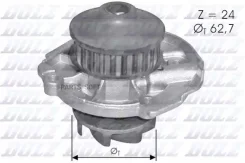 ������� ����� FIAT Doblo/Palio/Punto/Panda 1.1/1.2 91- S261 ����