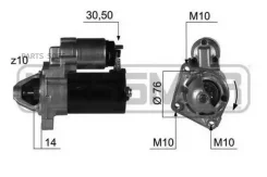 ������� 12V 1,1 Kw FORD Fiesta V 1.3 01-/Ka 1.3/1.6 -08 220411 ����
