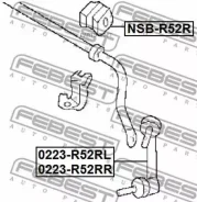 ���� ������������� ������ ������ Nissan Murano(Z52) 2.5-3.5 16/Pathfinder(R52) 2.5-3.5 15, Infiniti QX60 3.5 13 0223R52RR ����