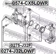 ����������� �������� ���������� ��������� (�� ��� �������) Nissan JUKE UK MAKE F15E 2010.07- [ER] 0275J32F ����