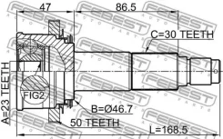 ���� �������� ������ 23x46.7x30 0310HRV4WDA50 ����