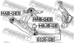 ����� ������� ������ Honda Jazz GE6/GE8/GG1 09 0320GE ����