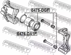 ������� �������� ��������� Honda Civic 1.4-1.6/2.0D/2.0TD 94 Lucas d.54 0476DA1F ����