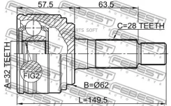 ���� �������� �-�� Mazda 6 08-13 0510GHMT ����