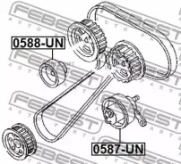 ���� �������� ��������� Ford Ranger 2.4 06-11 p 0588UN ����