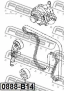 ����� �������� Subaru Legacy B14 2009.02- [JP] 0888B14 ����