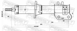 ����������� �������� GAS L Daewoo/Chevrolet Matiz/Spark (M100/M150 1998-2006 10667898FL ����
