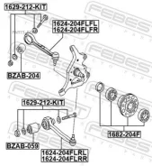 ����� �������� ������ ����� Mercedes BENZ C 220 CDI 204. # 1624204FLRL ����